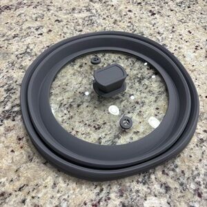 Collapsible Microwave Glass Cover by CookCraft New in Box